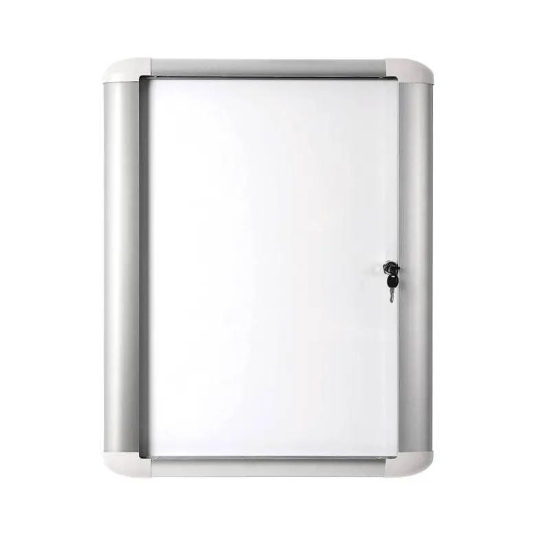 Vitrina de anuncios bi-office new gen magnetica acero lacado 9xa4 para interior color negro 696x933x36 mm
