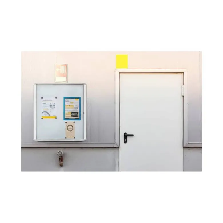 Vitrina de anuncios bi-office new gen magnetica acero lacado 9xa4 para interior color negro 696x933x36 mm