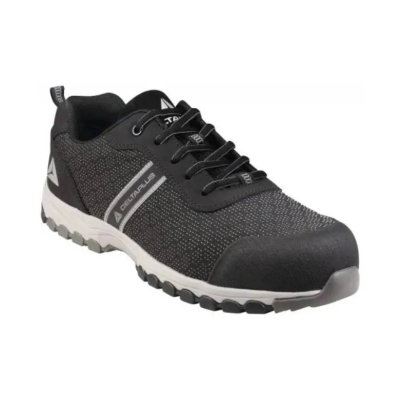 ZAPATO DE SEGURIDAD DELTAPLUS BOSTON DEPORTIVO POLIESTER CON REFUERZO TPU SUELA SELLADA NEGRO TALLA 41
