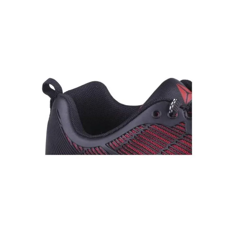 Zapatos de seguridad de Poliuretano marca DeltaPlus Negro y Rojo talla 41