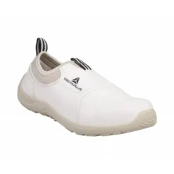 ZAPATOS DE SEGURIDAD DELTAPLUS MICROFIBRA PU SUELA PU MONO-DENSIDAD COLOR BLANCO TALLA 39