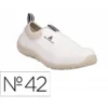 ZAPATOS DE SEGURIDAD DELTAPLUS MICROFIBRA PU SUELA PU MONO-DENSIDAD COLOR BLANCO TALLA 42